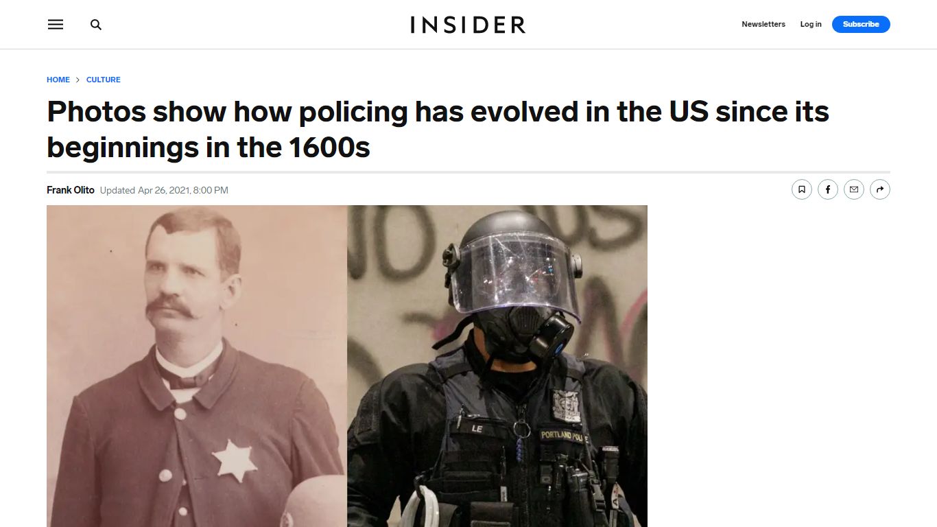 History of Police in the US: How Policing Has Evolved Since ... - Insider